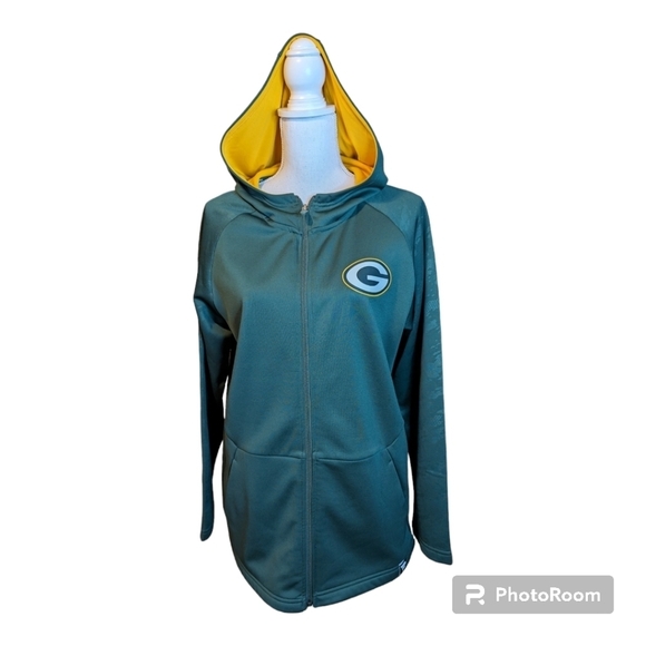 NFL Other - FANATICS GREEN Bay Packers NFL Embroidered Stitched Logo SWEATSHIRT